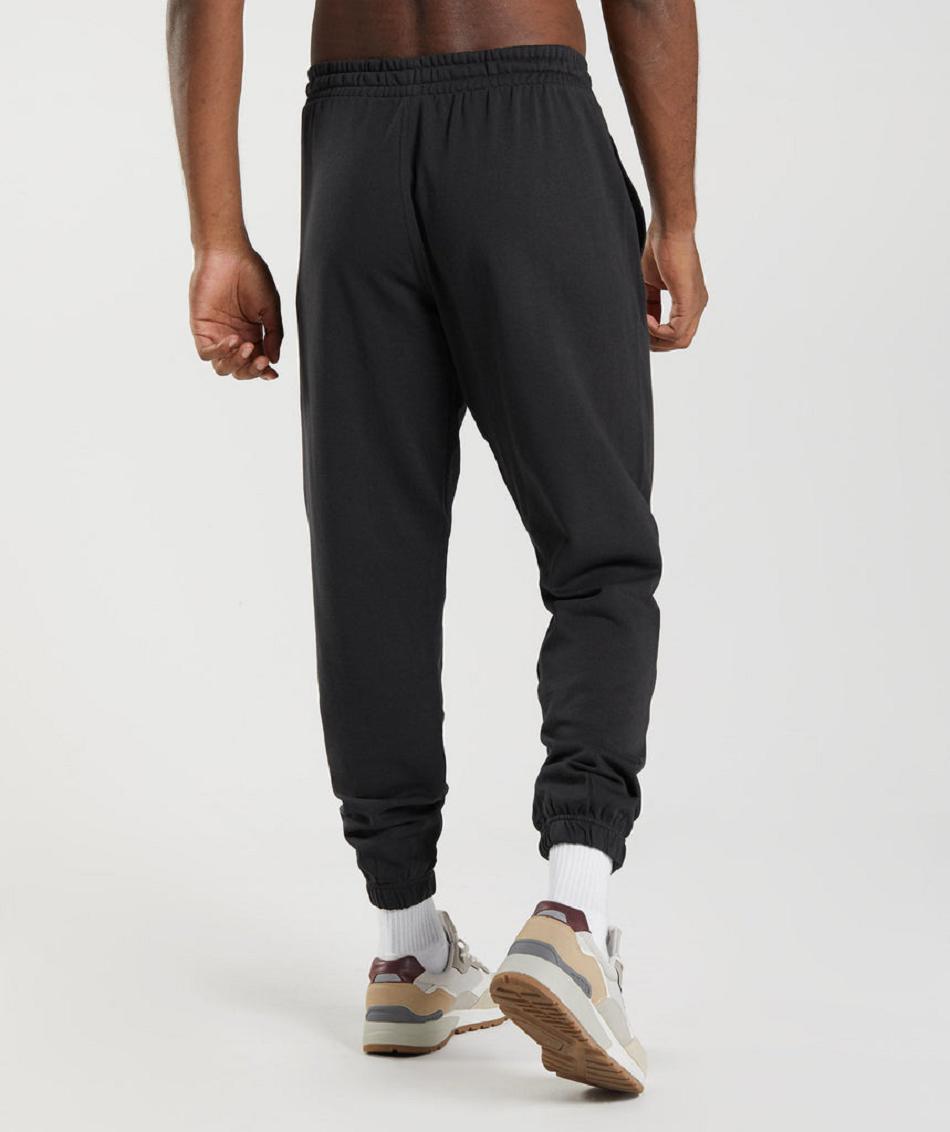 Pantalones Jogger Gymshark Essential Oversized Hombre Negras | CO 3700CTV